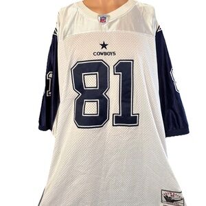 Vintage Stitched Mitchell & Ness Dallas Cowboys Terrell Owens Jersey Size 60 3XL